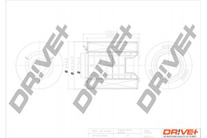 Dr!ve+ Φίλτρο Αέρα - DP1110.10.0034