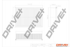 Dr!ve+ Φίλτρο Αέρα - DP1110.10.0044