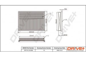 Dr!ve+ Φίλτρο Αέρα - DP1110.10.0056