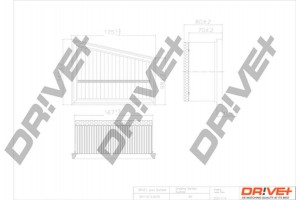 Dr!ve+ Φίλτρο Αέρα - DP1110.10.0070