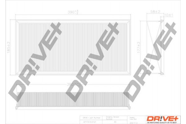 Dr!ve+ Φίλτρο Αέρα - DP1110.10.0127