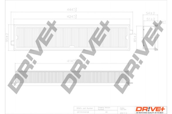 Dr!ve+ Φίλτρο Αέρα - DP1110.10.0134