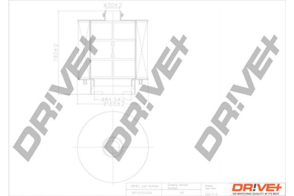 Dr!ve+ Φίλτρο Αέρα - DP1110.10.0192