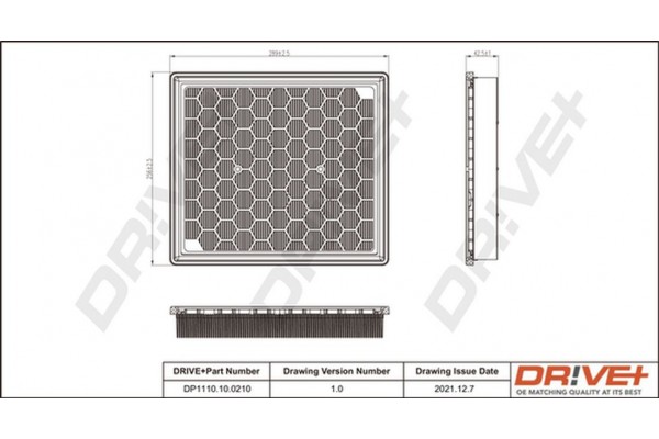Dr!ve+ Φίλτρο Αέρα - DP1110.10.0210