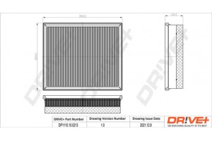 Dr!ve+ Φίλτρο Αέρα - DP1110.10.0213