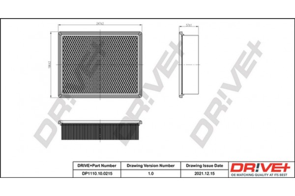 Dr!ve+ Φίλτρο Αέρα - DP1110.10.0215