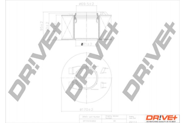 Dr!ve+ Φίλτρο Αέρα - DP1110.10.0253