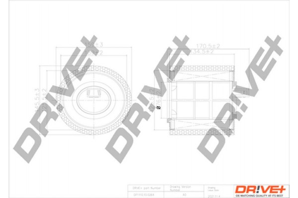 Dr!ve+ Φίλτρο Αέρα - DP1110.10.0264