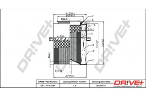 Dr!ve+ Φίλτρο Αέρα - DP1110.10.0284