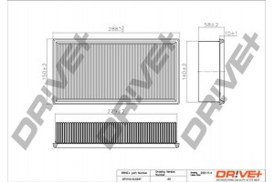 Dr!ve+ Φίλτρο Αέρα - DP1110.10.0347
