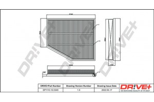 Dr!ve+ Φίλτρο Αέρα - DP1110.10.0349