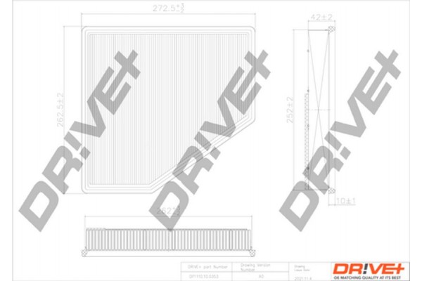 Dr!ve+ Φίλτρο Αέρα - DP1110.10.0353