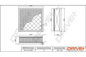 Dr!ve+ Φίλτρο Αέρα - DP1110.10.0393