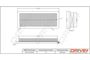 Dr!ve+ Φίλτρο Αέρα - DP1110.10.0432