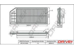 Dr!ve+ Φίλτρο Αέρα - DP1110.10.0443