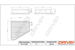 Dr!ve+ Φίλτρο Αέρα - DP1110.10.0452