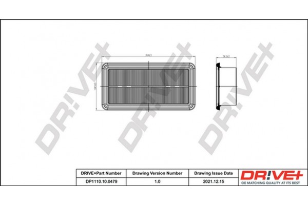 Dr!ve+ Φίλτρο Αέρα - DP1110.10.0479