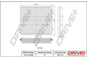 Dr!ve+ Φίλτρο Αέρα - DP1110.10.0486