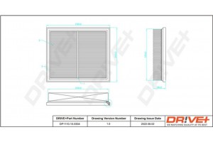 Dr!ve+ Φίλτρο Αέρα - DP1110.10.0504