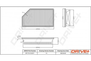 Dr!ve+ Φίλτρο Αέρα - DP1110.10.0517