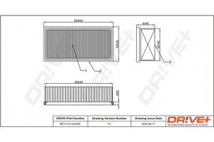 Dr!ve+ Φίλτρο Αέρα - DP1110.10.0536