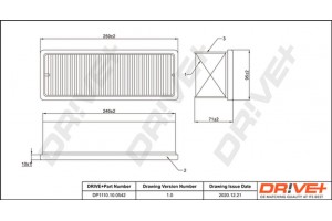 Dr!ve+ Φίλτρο Αέρα - DP1110.10.0542