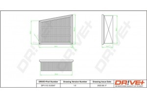 Dr!ve+ Φίλτρο Αέρα - DP1110.10.0547