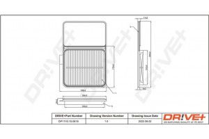 Dr!ve+ Φίλτρο Αέρα - DP1110.10.0618