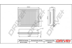 Dr!ve+ Φίλτρο Αέρα - DP1110.10.0631