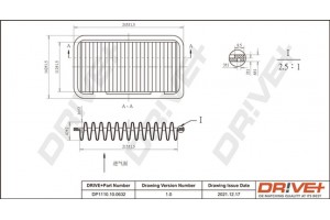Dr!ve+ Φίλτρο Αέρα - DP1110.10.0632