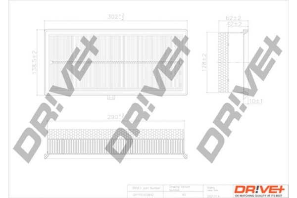 Dr!ve+ Φίλτρο Αέρα - DP1110.10.0642
