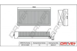 Dr!ve+ Φίλτρο Αέρα - DP1110.10.0679