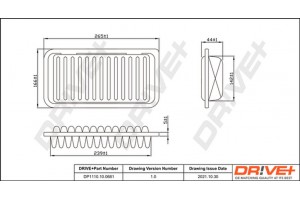 Dr!ve+ Φίλτρο Αέρα - DP1110.10.0681