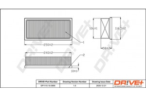 Dr!ve+ Φίλτρο Αέρα - DP1110.10.0695