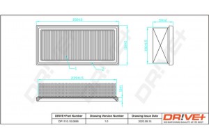 Dr!ve+ Φίλτρο Αέρα - DP1110.10.0696