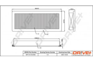 Dr!ve+ Φίλτρο Αέρα - DP1110.10.0700