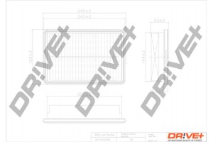 Dr!ve+ Φίλτρο Αέρα - DP1110.10.0708
