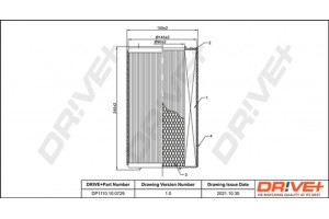 Dr!ve+ Φίλτρο Αέρα - DP1110.10.0729