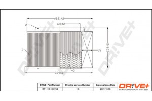Dr!ve+ Φίλτρο Αέρα - DP1110.10.0744