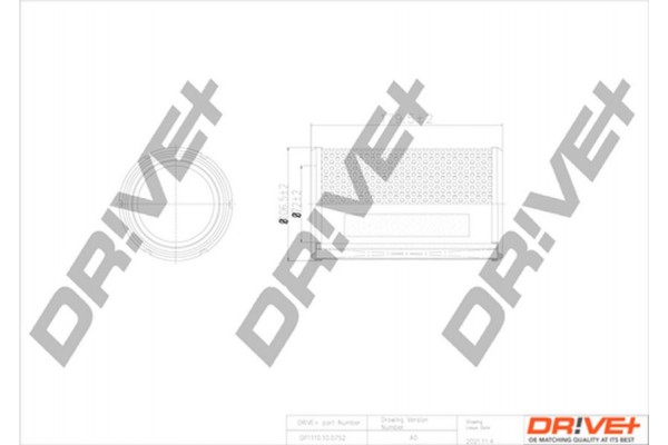 Dr!ve+ Φίλτρο Αέρα - DP1110.10.0752