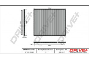 Dr!ve+ Φίλτρο, Αέρας Εσωτερικού Χώρου - DP1110.12.0021