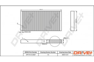 Dr!ve+ Φίλτρο, Αέρας Εσωτερικού Χώρου - DP1110.12.0027
