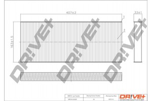 Dr!ve+ Φίλτρο, Αέρας Εσωτερικού Χώρου - DP1110.12.0029