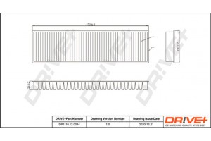 Dr!ve+ Φίλτρο, Αέρας Εσωτερικού Χώρου - DP1110.12.0044