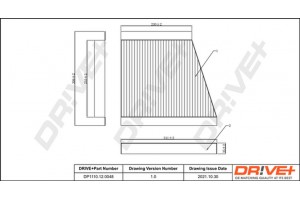 Dr!ve+ Φίλτρο, Αέρας Εσωτερικού Χώρου - DP1110.12.0048