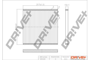 Dr!ve+ Φίλτρο, Αέρας Εσωτερικού Χώρου - DP1110.12.0051