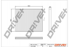 Dr!ve+ Φίλτρο, Αέρας Εσωτερικού Χώρου - DP1110.12.0085