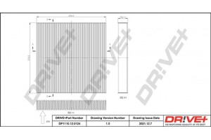 Dr!ve+ Φίλτρο, Αέρας Εσωτερικού Χώρου - DP1110.12.0124