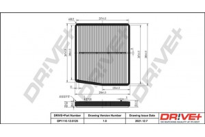 Dr!ve+ Φίλτρο, Αέρας Εσωτερικού Χώρου - DP1110.12.0125
