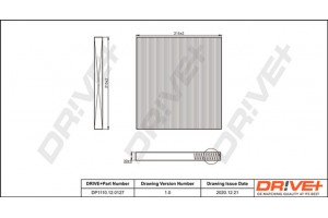 Dr!ve+ Φίλτρο, Αέρας Εσωτερικού Χώρου - DP1110.12.0127